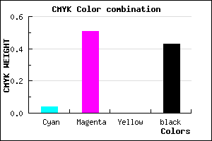 #8C4892 color CMYK mixer