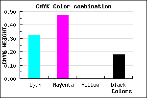 #8D6ED0 color CMYK mixer