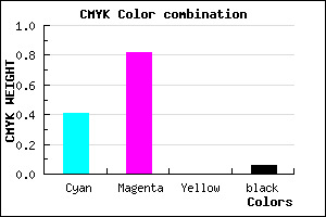 #8D2BEF color CMYK mixer