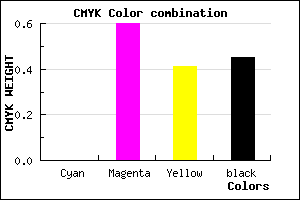 #8D3953 color CMYK mixer