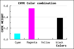 #8D479D color CMYK mixer
