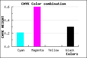 #8D47B3 color CMYK mixer