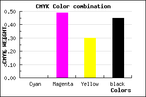 #8D4863 color CMYK mixer
