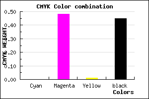 #8D498C color CMYK mixer