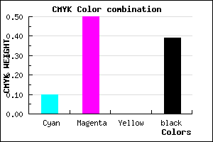 #8D4E9C color CMYK mixer