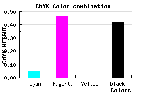 #8D5094 color CMYK mixer