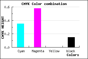#8D5AD8 color CMYK mixer