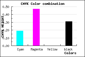 #8D5DAF color CMYK mixer