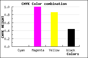 #8E0014 color CMYK mixer
