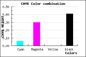 #8E6997 color CMYK mixer