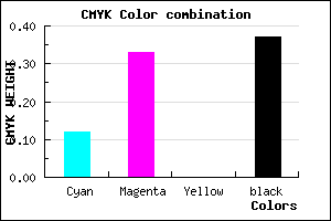#8E6CA1 color CMYK mixer