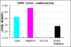 #8E72D2 color CMYK mixer