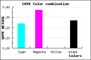 #8E75BB color CMYK mixer