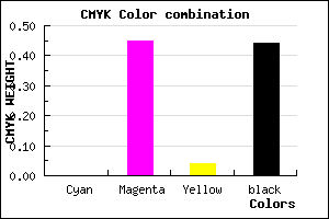#8E4E88 color CMYK mixer