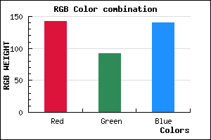 rgb background color #8E5C8C mixer