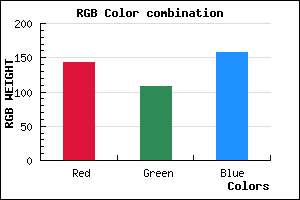 rgb background color #8F6C9D mixer