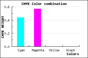 #8F6EFE color CMYK mixer