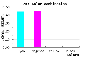 #8F8BFF color CMYK mixer