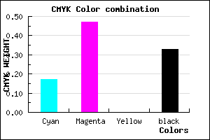 #8F5CAC color CMYK mixer
