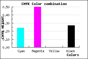 #8F5DBB color CMYK mixer