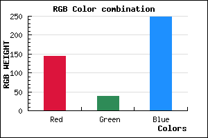 rgb background color #9027F8 mixer