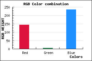 rgb background color #9005EB mixer