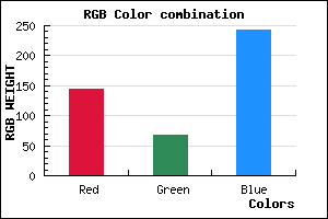rgb background color #9044F2 mixer
