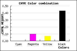 #918387 color CMYK mixer