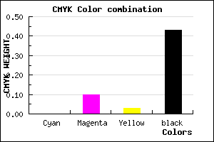 #91838C color CMYK mixer