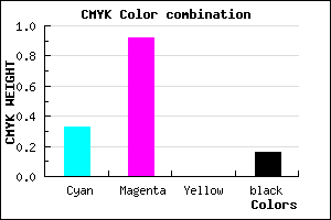 #9111D7 color CMYK mixer