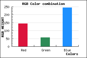 rgb background color #9138F4 mixer