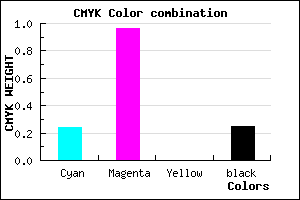 #9107BF color CMYK mixer