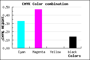 #9275DB color CMYK mixer