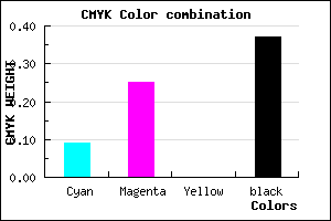 #9279A1 color CMYK mixer