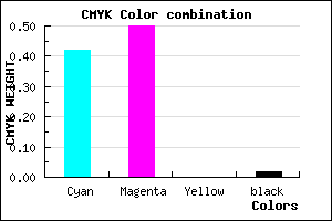 #927CFA color CMYK mixer