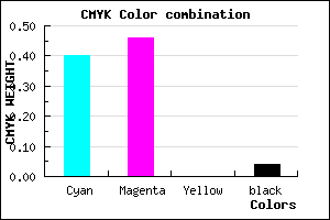 #9285F5 color CMYK mixer