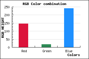 rgb background color #9212F1 mixer