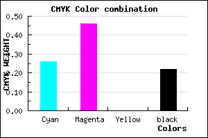 #936BC7 color CMYK mixer