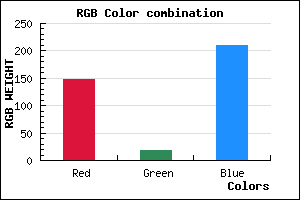 rgb background color #9312D2 mixer