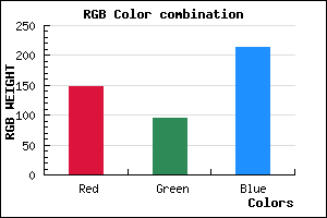 rgb background color #935ED6 mixer