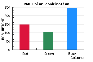 rgb background color #9466F4 mixer
