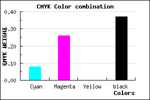 #9477A1 color CMYK mixer