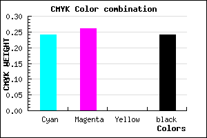 #9490C3 color CMYK mixer