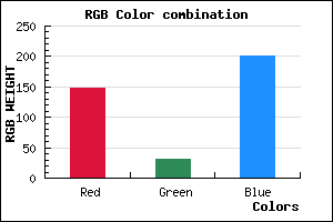 rgb background color #941FC9 mixer