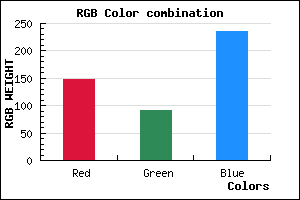 rgb background color #945CEC mixer