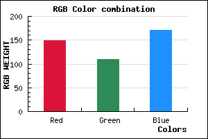 rgb background color #956DAB mixer