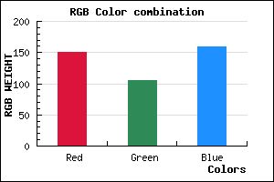 rgb background color #96699F mixer
