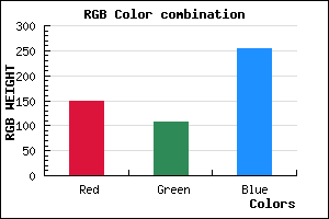 rgb background color #966BFD mixer
