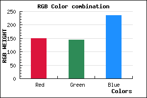 rgb background color #9690EB mixer