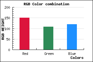 rgb background color #976C78 mixer